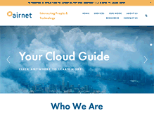 Tablet Screenshot of airnetgroup.com